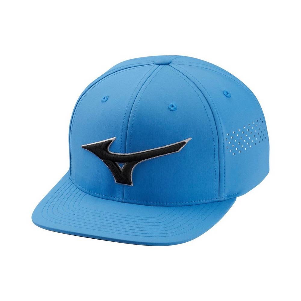 Panske Čiapky Mizuno Tour Flat Snapback Modre Vypredaj TIKX51608